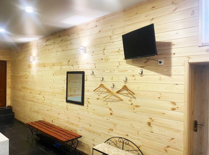 Сауна с бассейном в отеле «Barvy Dnipra»