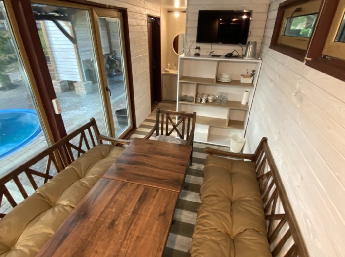 Баня на дровах «Сакура»