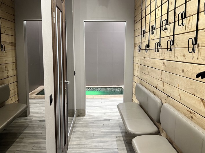 Роздягальня - 3 номер Сауна, баня, басейн Днепр